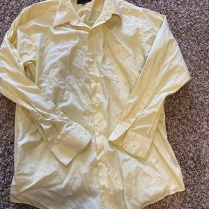 Yellow dress shirt